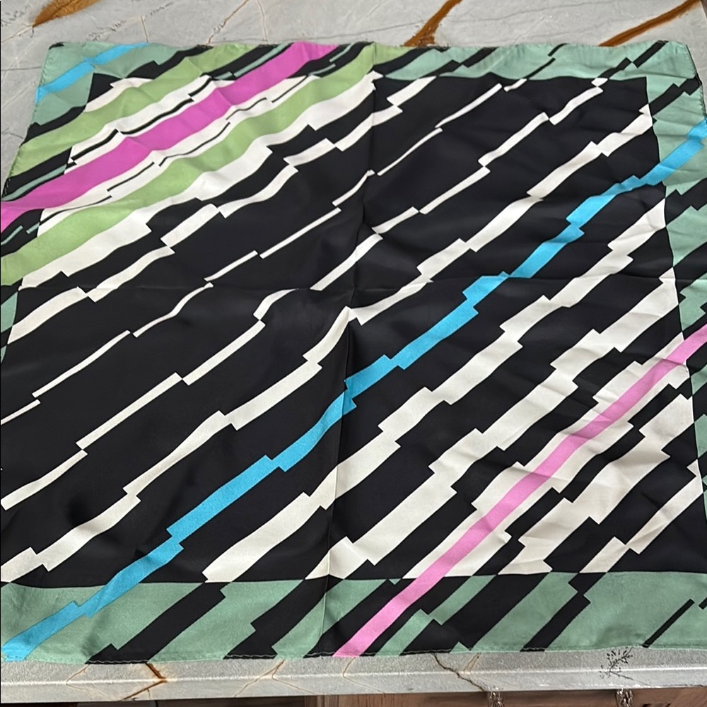 Anne Klein silk scarves (2)